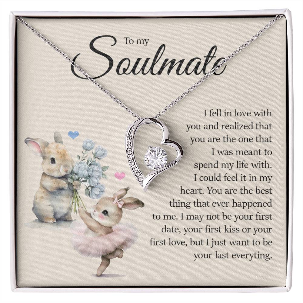 To My Soulmate, Forever Love Necklace