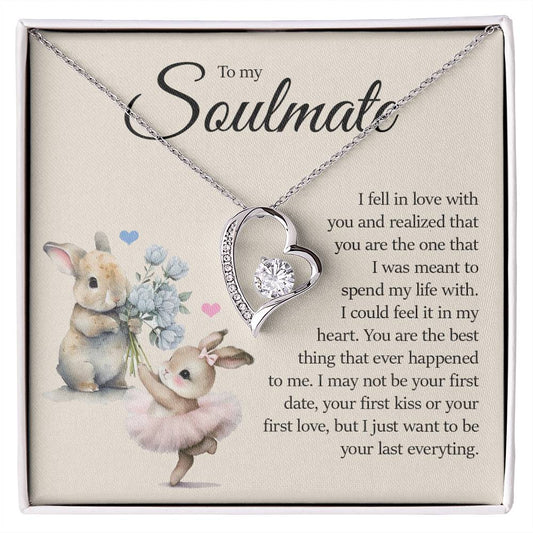 To My Soulmate, Forever Love Necklace