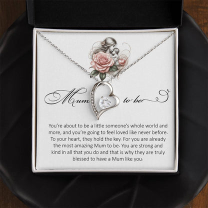 Forever Heart Necklace, Mum To Be