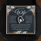 To My Beautiful Wife, Forever Love Necklace