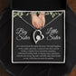 Big Sister Little Sister , Forever Love Necklace