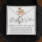 Forever Heart Necklace, Big Sister Gift