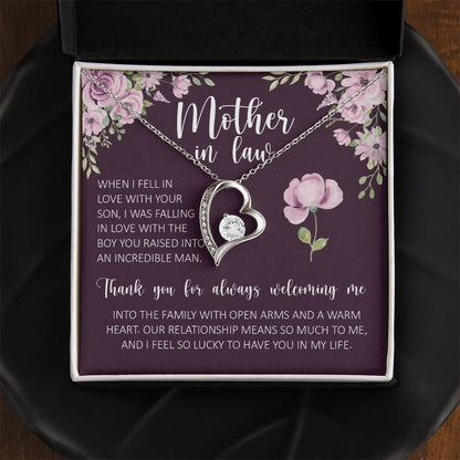 Mother In Law, Forever Love Necklace
