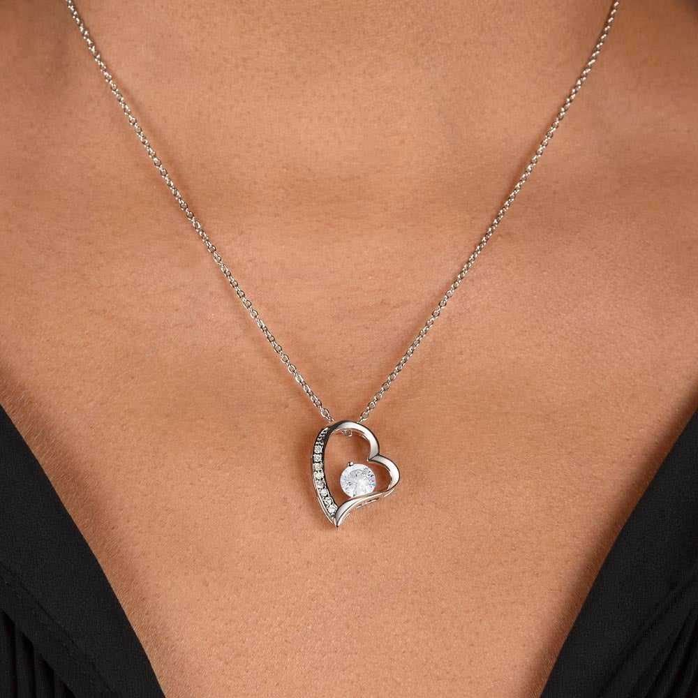 To My Wife "In You, I Found The Love of My Life" Forever Love Necklace
