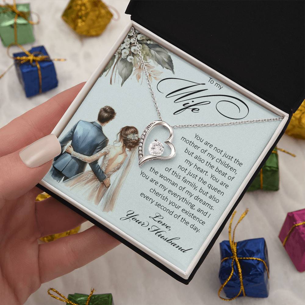 To My Wife, Forever Love Necklace