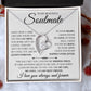 To My Beautiful Soulmate "In Your Arms I Have Found My Happily Ever After" Love Necklace