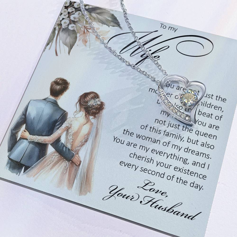 To My Wife, Forever Love Necklace
