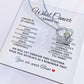 Cancer Gifts for Women, Jewelry for Cancer Survivor, Inspirational Necklaces with Meaningful Caring Message Card and Gift Box, Cancer Gifts for Friends, Mom, Daughter, Patients
