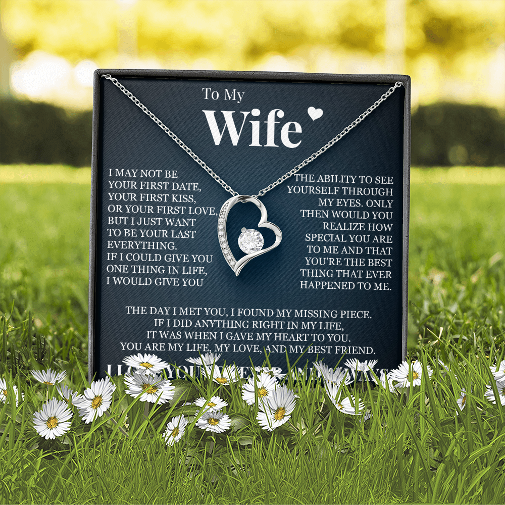 Forever Love Necklace - To My Wife "I Found My Missing Piece"