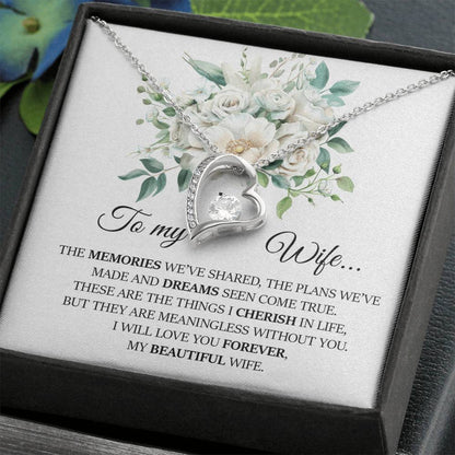 To My Wife, Forever Love Necklace