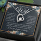 To My Beautiful Wife, Forever Love Necklace