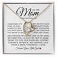 To My Mom On My Wedding Day, Forever Love Necklace