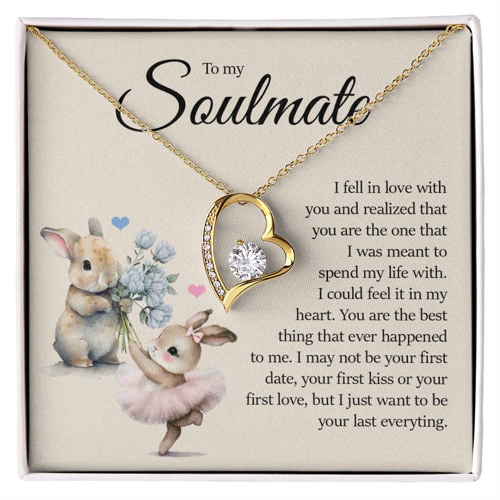 To My Soulmate, Forever Love Necklace