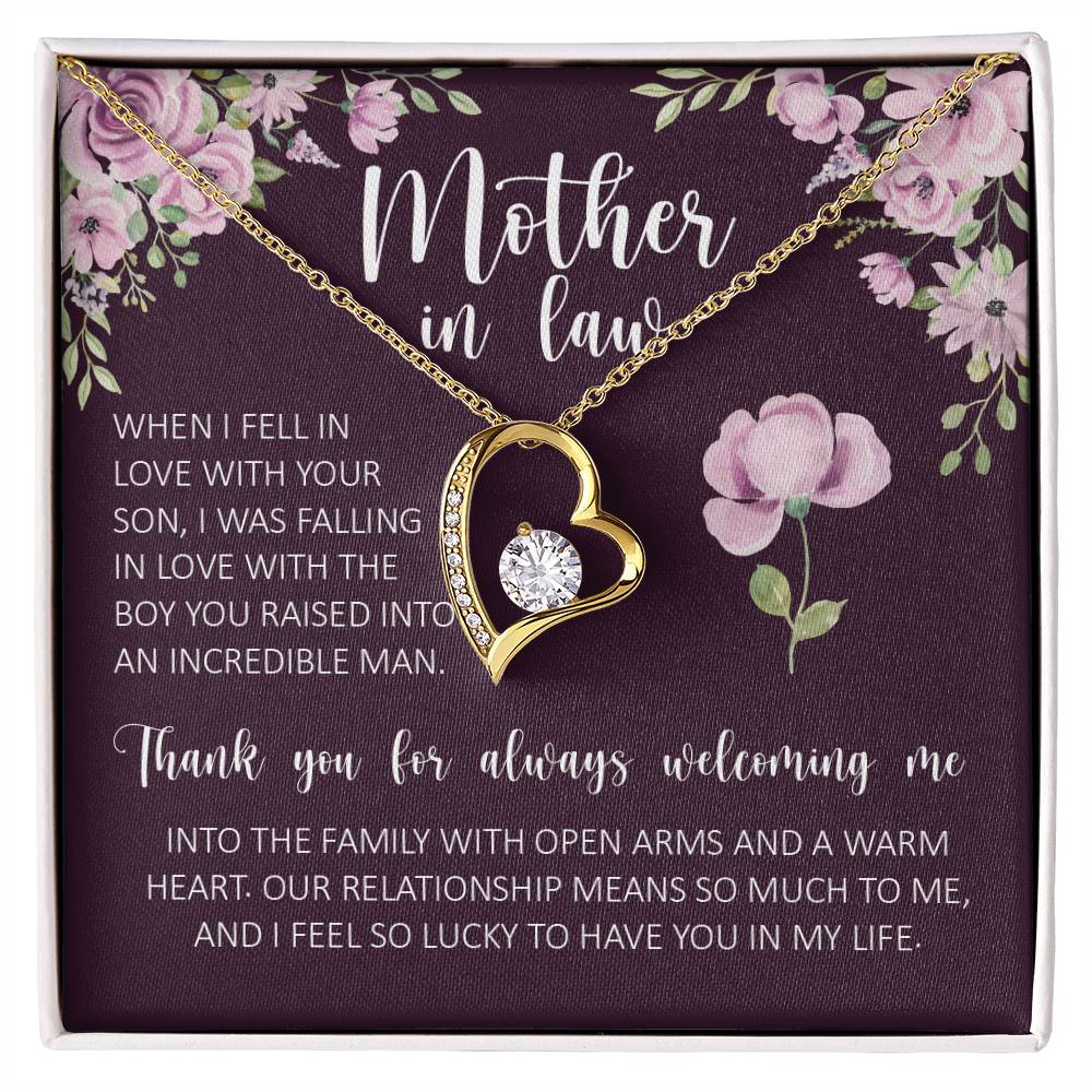 Mother In Law, Forever Love Necklace