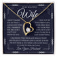 To My Beautiful Wife, Forever Love Necklace