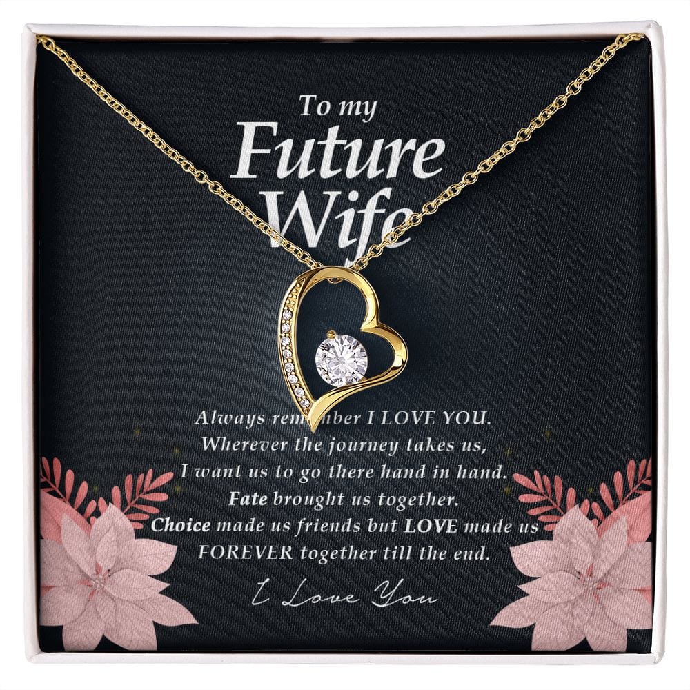 To My Future Wife, Forever Heart Necklace