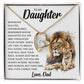 Forever Heart Necklace, Daughter Gift
