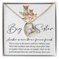 Forever Heart Necklace, Big Sister Gift