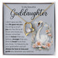 Forever Heart Necklace, Goddaughter Gift