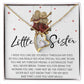 Forever Heart Necklace, Little Sister Gift