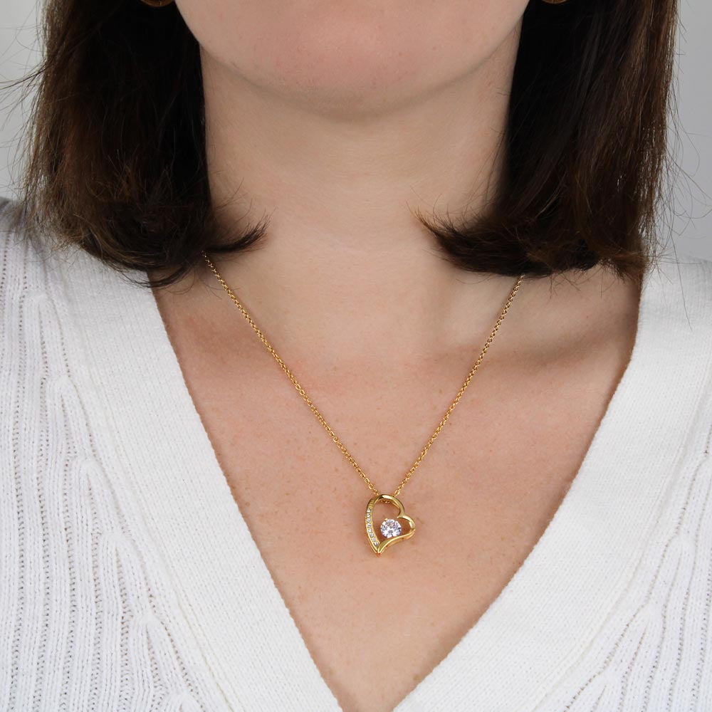 Forever Love Necklace - To My Wife - "Meeting You Was Fate"
