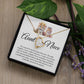 Forever Heart Necklace, Aunt and Niece Gift