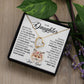 Forever Heart Necklace, Daughter Gift