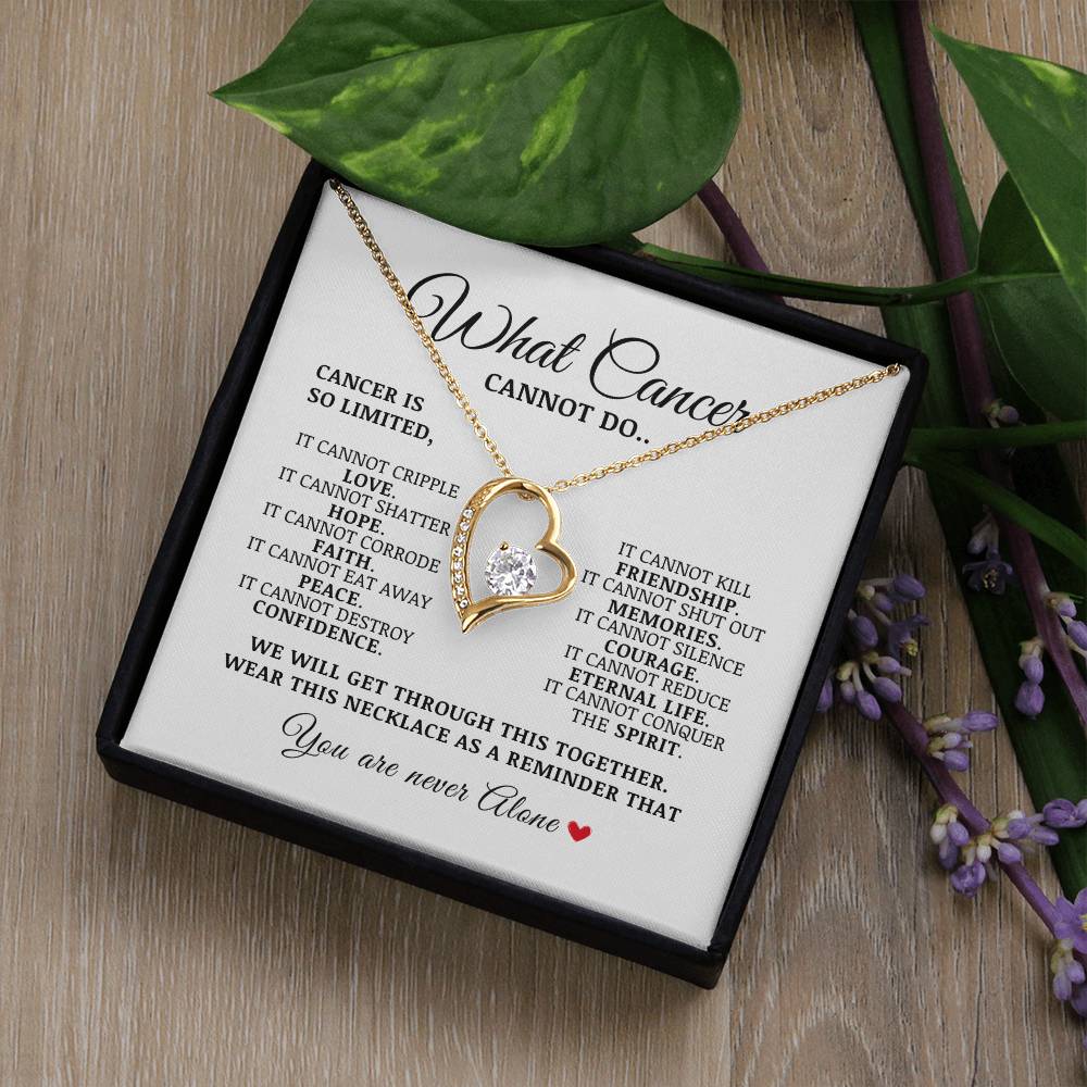 Cancer Gifts for Women, Jewelry for Cancer Survivor, Inspirational Necklaces with Meaningful Caring Message Card and Gift Box, Cancer Gifts for Friends, Mom, Daughter, Patients