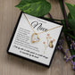 Forever Heart Necklace, Niece Gift