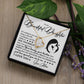 Forever Heart Necklace, Daughter Gift