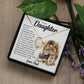 Forever Heart Necklace, Daughter Gift