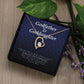 Goddaughter Gift from Godfather, Forever Heart Necklace