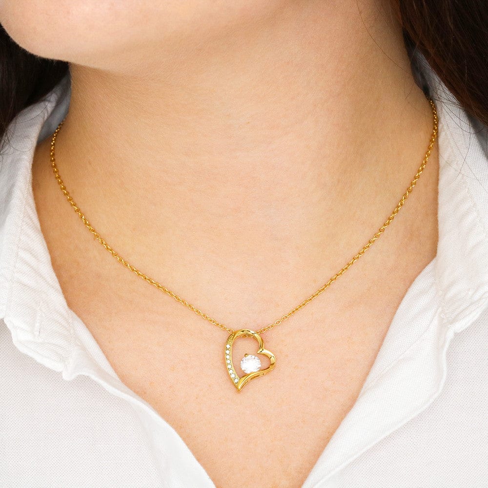 To My Wife "In You, I Found The Love of My Life" Forever Love Necklace
