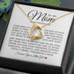 To My Mom On My Wedding Day, Forever Love Necklace