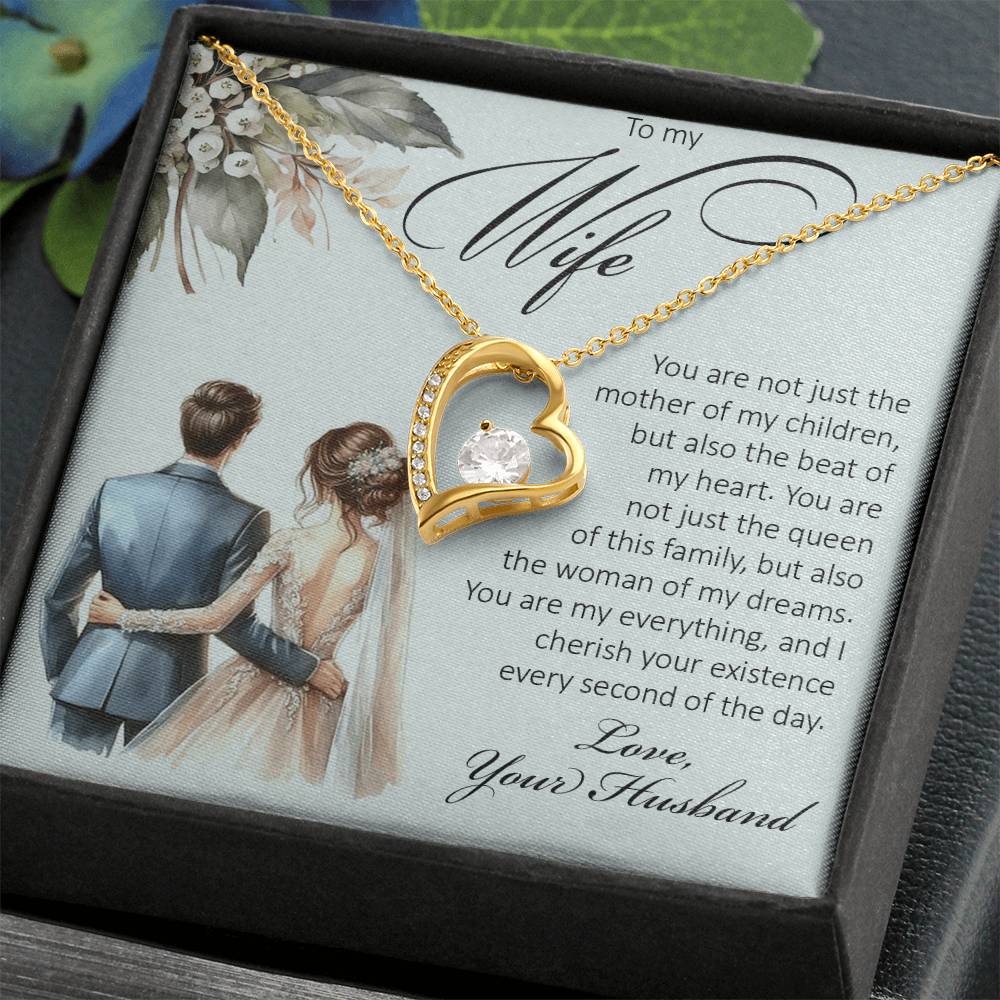 To My Wife, Forever Love Necklace