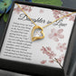 Daughter In Law, Forever Heart Necklace