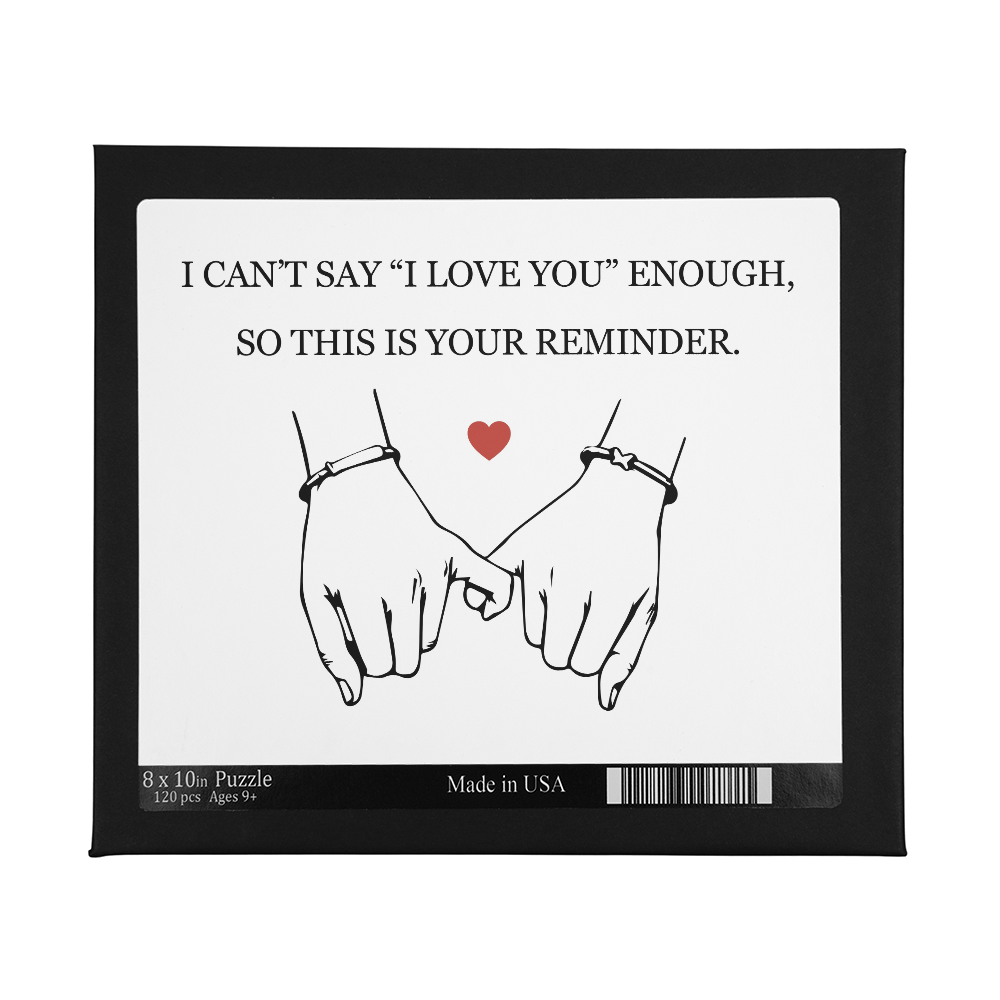Puzzle 8" x 10" (Small) - To My Wife