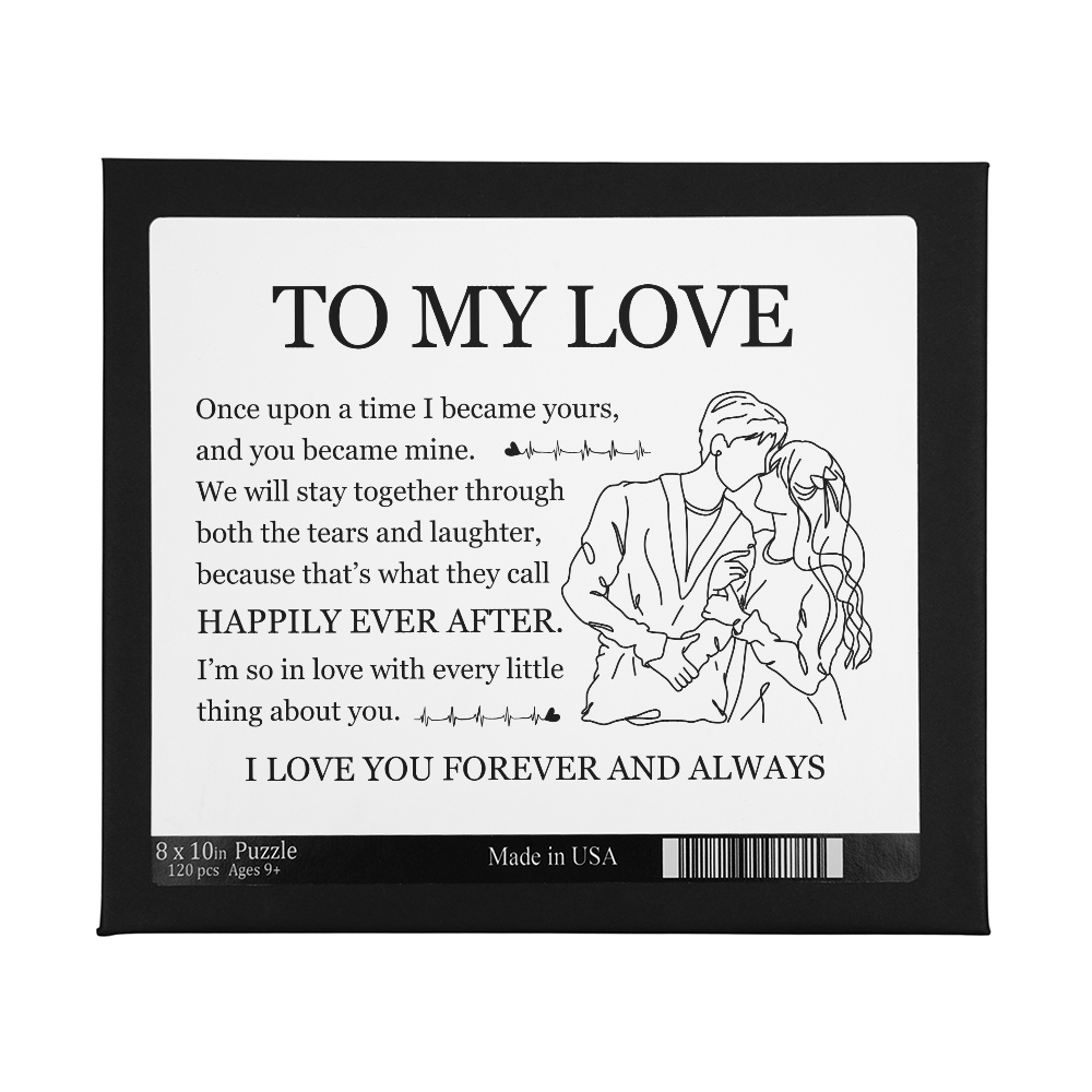 Puzzle 8" x 10" (Small) - To My Love Wife