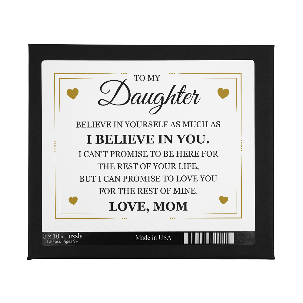 Puzzle 8" x 10 - To My Daughter
