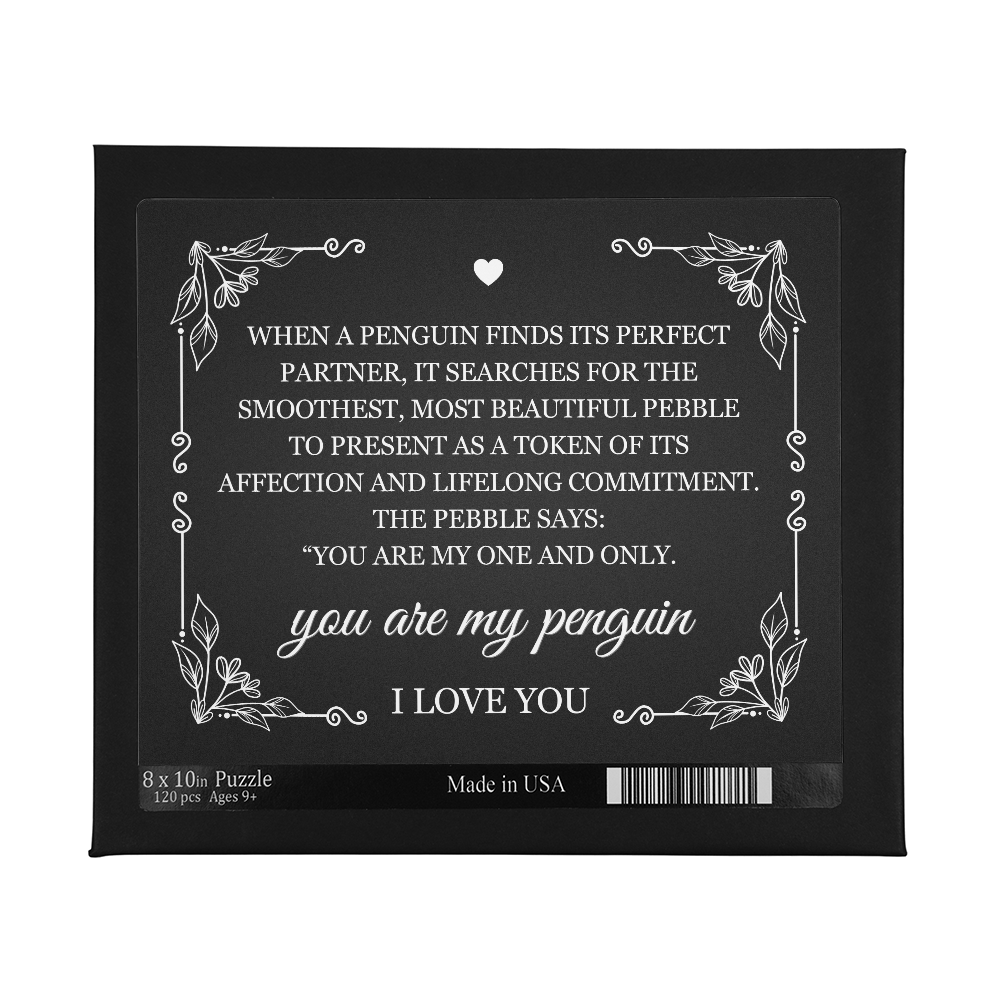 Jigsaw Puzzle 8" x 10" - To My Wife "You Are My One and Only"