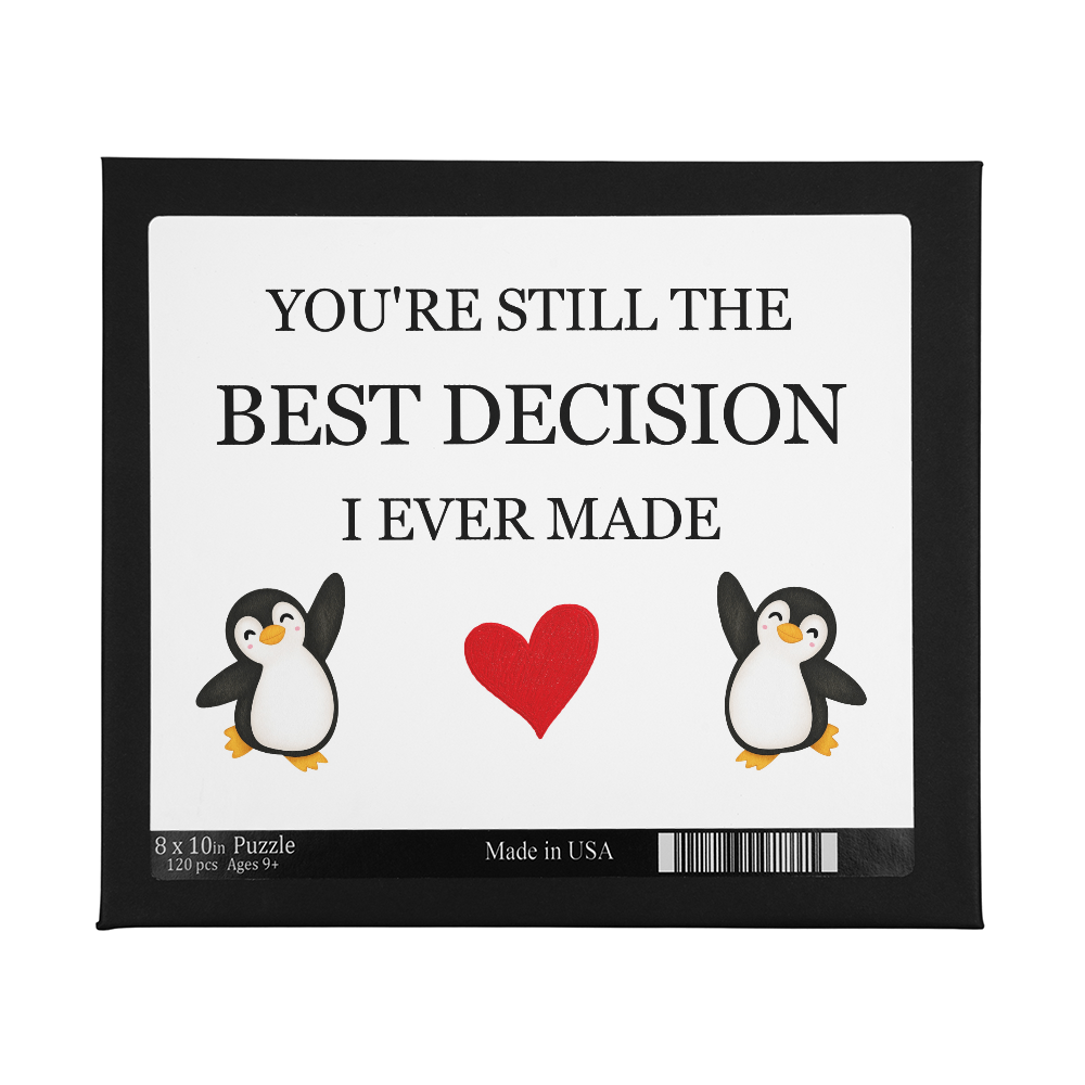Puzzle 8" x 10" (Small) - To My Wife (Best Decision)
