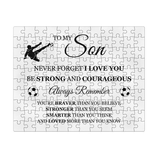 Puzzle 8" x 10" (Small) - To My Son