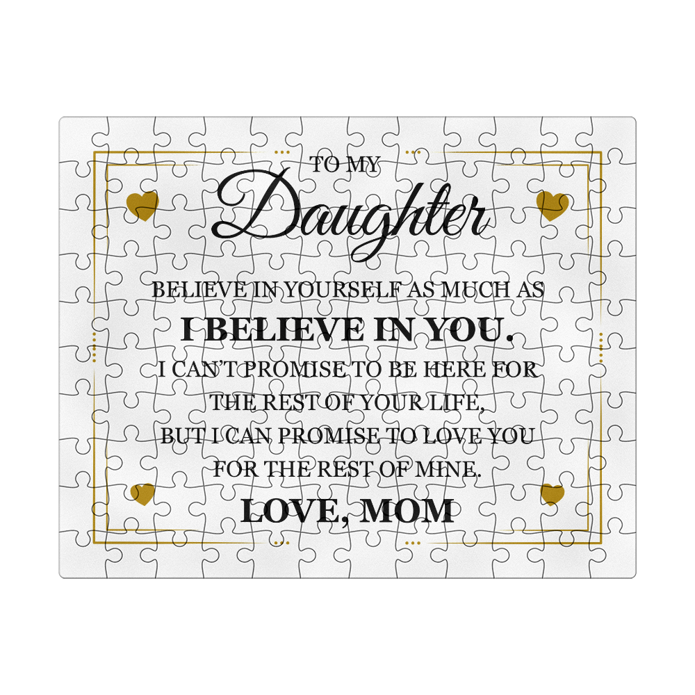 Puzzle 8" x 10 - To My Daughter