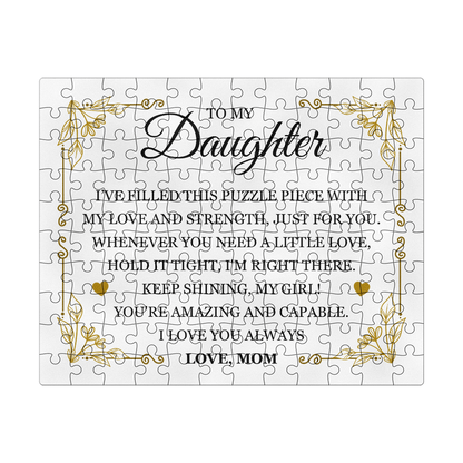 Puzzle 8" x 10" - To My Daughter
