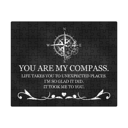 Jigsaw Puzzle 8" x 10" - To My Love "You Are My Compass"