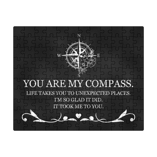 Jigsaw Puzzle 8" x 10" - To My Love "You Are My Compass"