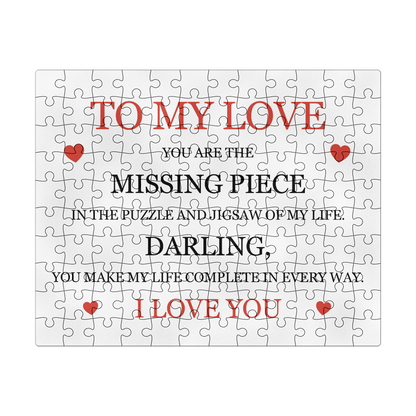 Puzzle 8" x 10" (Small) - To My Love Wife