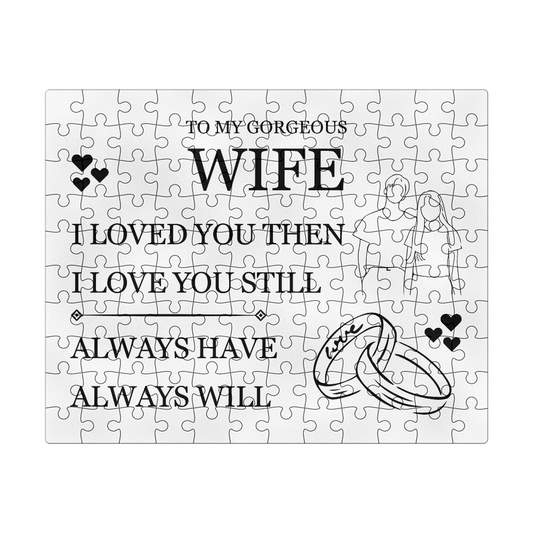 Puzzle 8" x 10" (Small) - To My Wife