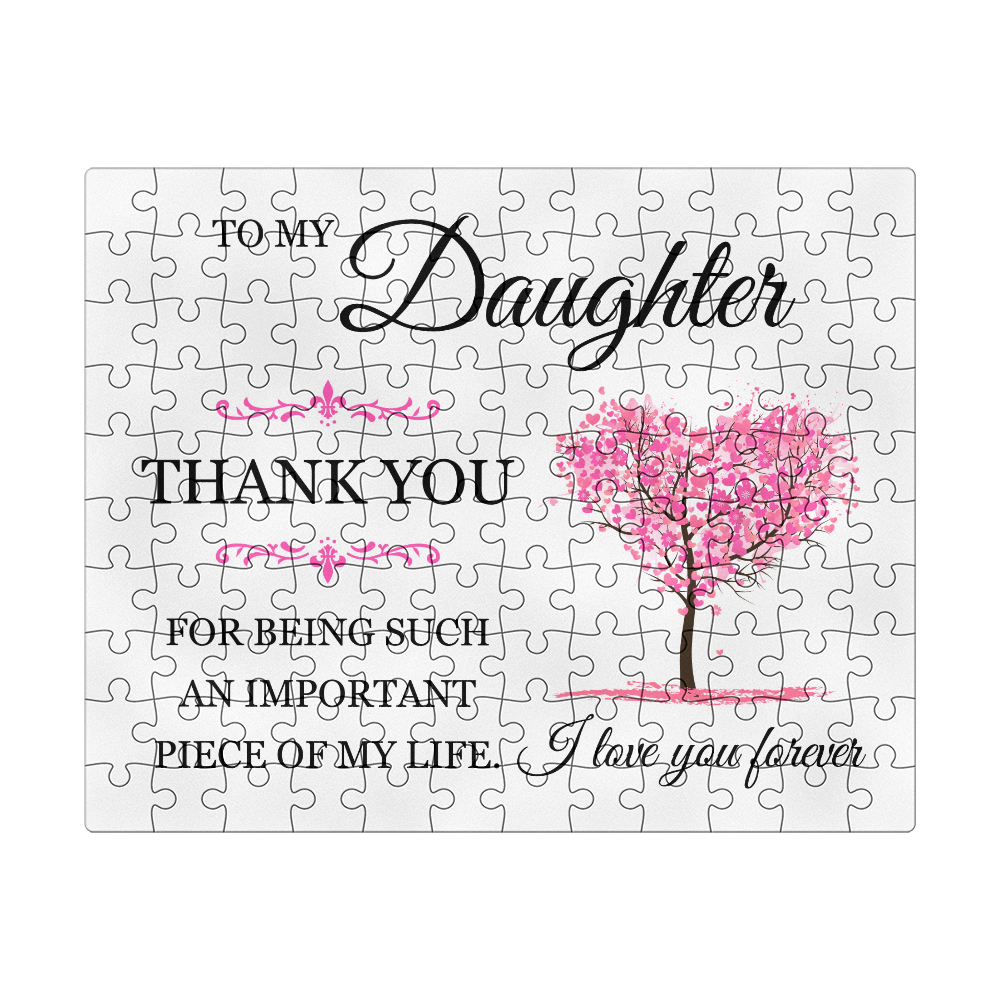 Puzzle 8" x 10" - To My Daughter