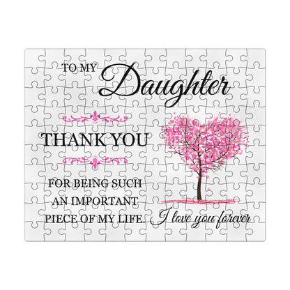 Puzzle 8" x 10" - To My Daughter